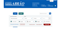 Desktop Screenshot of imobiliariaabrao.com.br