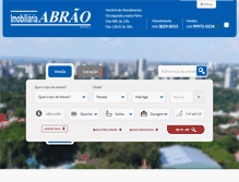 Tablet Screenshot of imobiliariaabrao.com.br